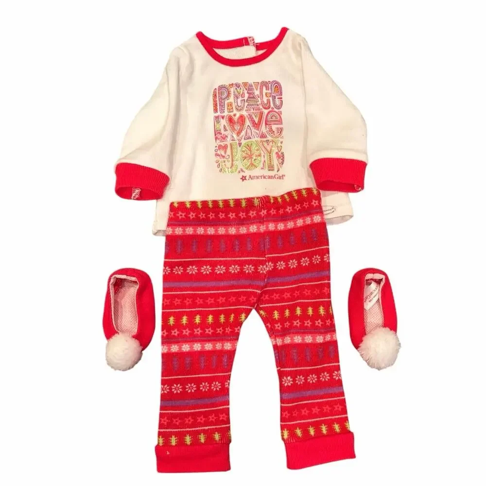 American Girl Peace Love Joy Pajamas 18